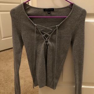 kendall and kylie grey long sleeve